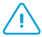 warning bleu